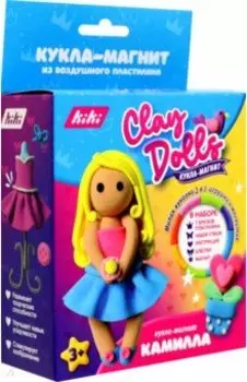 Кукла-магнит из пластилина