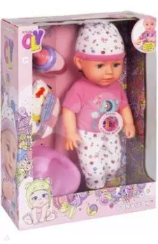 Кукла Oly функционая, пьёт, писает, озвученная, с аксессуарами