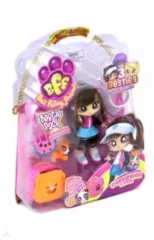 Кукла с питомцем Cassandra&Dash (77722)