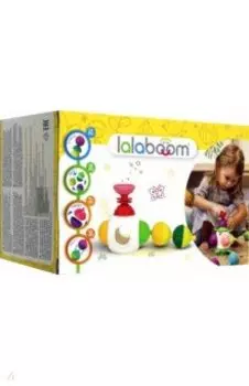 Lalaboom Мини-куб, 9 предметов