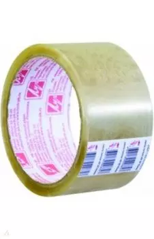 Лента клейкая упаковочная, 48 мм, прозрачная