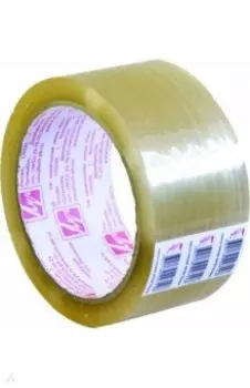 Лента клейкая упаковочная, прозрачная, 48 мм