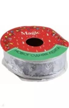 Лента Серебряный орнамент