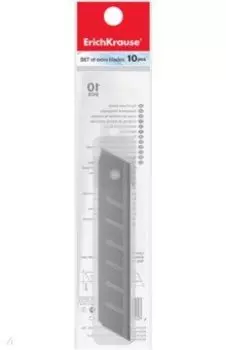 Лезвия для канцелярского ножа, 18 мм, 10шт