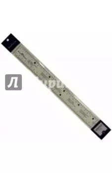 Линейка акриловая Graphix, прозрачная, 30 см