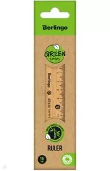 Линейка Green Series, 15 см., бамбук