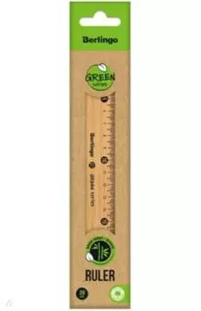 Линейка Green Series, 20 см., бамбук