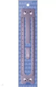 Линейка-закладка 13 см Медведь