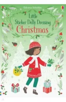 Little Sticker Dolly Dressing. Christmas