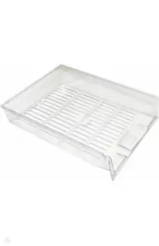 Лоток горизонтальный BASIS прозрачный (M-16056)