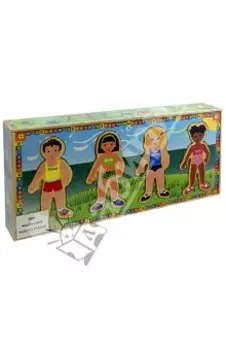 Магнитные пазлы "Друзья" (D259)