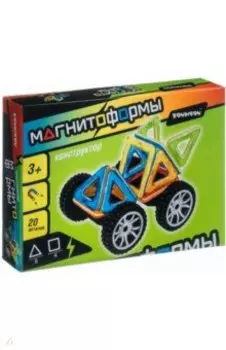 Магнитный конструктор Магнитоформы "Машина" (JH8878)