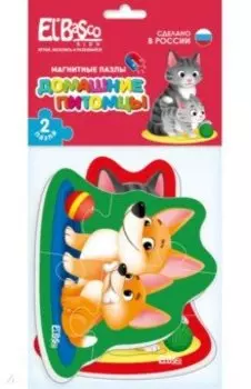 Магнитный пазл Домашние питомцы