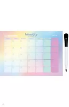 Магнитный планер Gradient, А4 + маркер