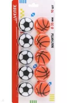 Магниты для офисной доски Balls, 10 шт.