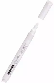 Маркер акриловый Sketch&Art, белый