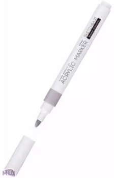 Маркер акриловый Sketch&Art, серебряный