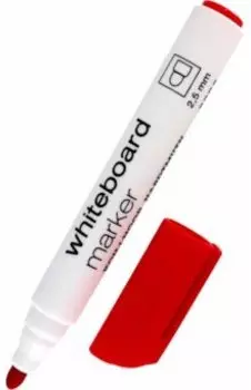 Маркер для белой доски, красный
