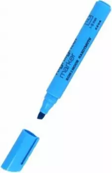 Маркер-текстовыделитель, голубой