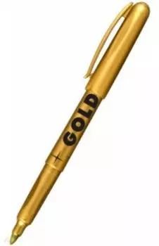 Маркер золотой