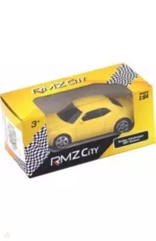 Машина Dodge Challenger SRT Demon, желтая