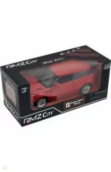 Машина металлическая 1:32 Range Rover Evoque, инерционная, красный матовый цвет (554008М(А))
