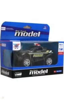 Машинка Джип полицейский, черный