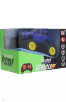 Машинка на радиоуправлении, синяя