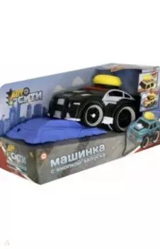 Машинка с кнопкой записи черная (C-00418)