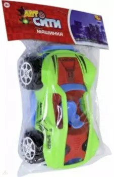 Машинка с заводным механизмом и световым эффектом (C-0038)