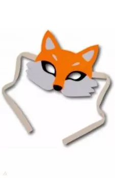 Маска фетровая Лисичка