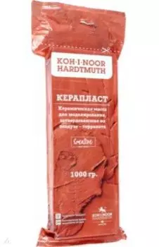 Масса для моделирования самозатвердевающая Keraplast, терракотовая