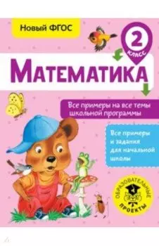 Математика. 2 класс. Все примеры на все темы школьной программы. ФГОС