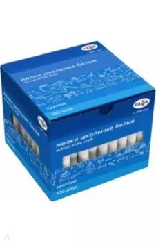 Мелки белые, 100 шт. (2308194)