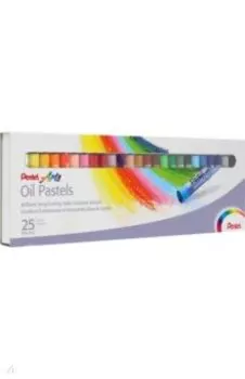 Мелки масляные пастельные, 25 цветов