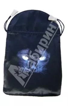 Мешочек для карт таро: Черная кошка (BT42)