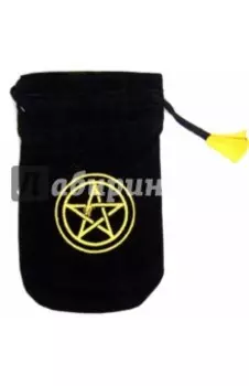 Мешочек для карт Таро "Пентакли" мини