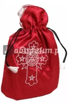 Мешочек для карт таро "Розенкрейцерский Крест" (ВТ24)