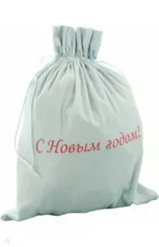 Мешочек из бархата, голубой