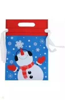 Мешочек Снеговик, 20*30см