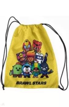 Мешок для обуви Команда Yellow Brawl Stars