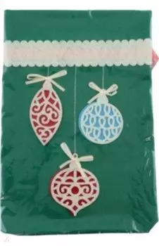 Мешок для подарков, зеленый