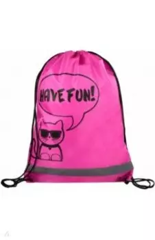 Мешок для сменной обуви Кот в очках