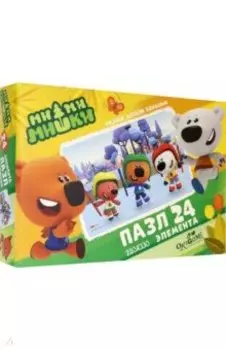 МиМиМишки. Пазл-24 "Сезон хоккея" (05669)