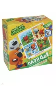 МиМиМишки. Пазл 4в1 "Веселые старты" (03513)