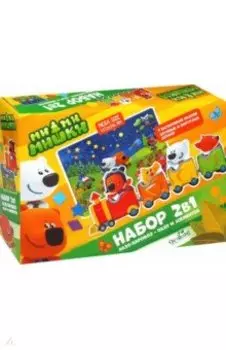 МиМиМишки. Пазл. Паровозик + пазл-11. Любуемся звездами