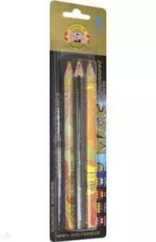 Многоцветные карандаши Jumbo Magic, 5 цветов
