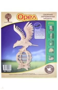 Модель деревянная сборная Орел
