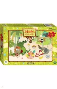 Мозаика Puzzle 35. Зебра в клеточку