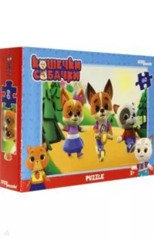 Мозаика "puzzle" 60 "Кошечки и собачки" (81214)